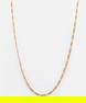 A 14K Yellow Gold Link Necklace