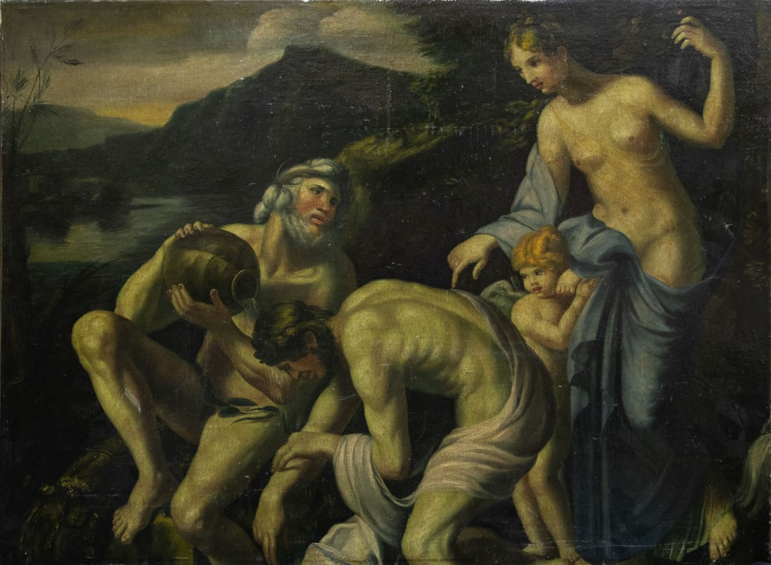 After Francois Perriere (1594-1650), The Deification of Aeneas (1 of 2)