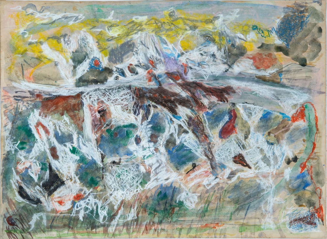 Avigdor Stematsky (1908-1989), Cactus Fruit Field (1 of 2)