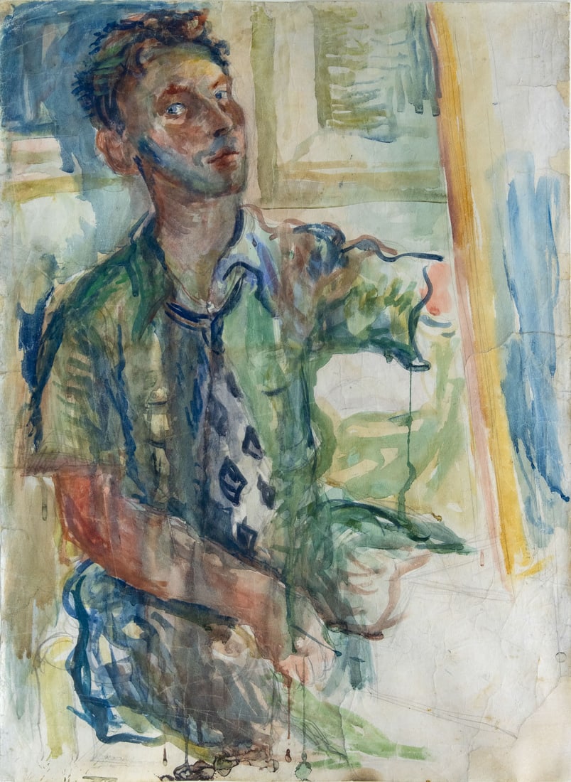 Yechezkel Streichman, Self Portrait (1 of 2)