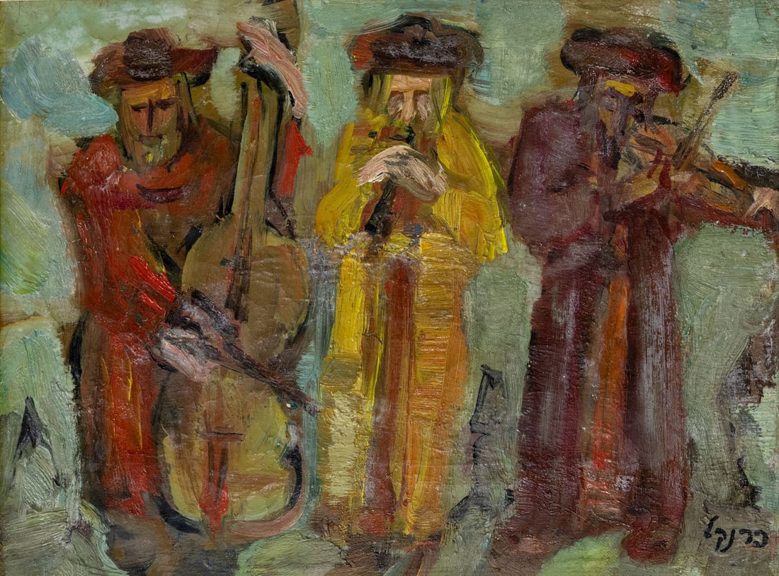 Yitzhak Frenkel Frenel (1899-1981), Hasidic Musicians (1 of 2)