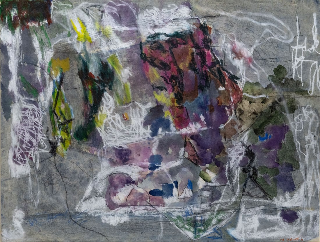 Avigdor Stematsky (1908-1989), Abstract (1 of 2)