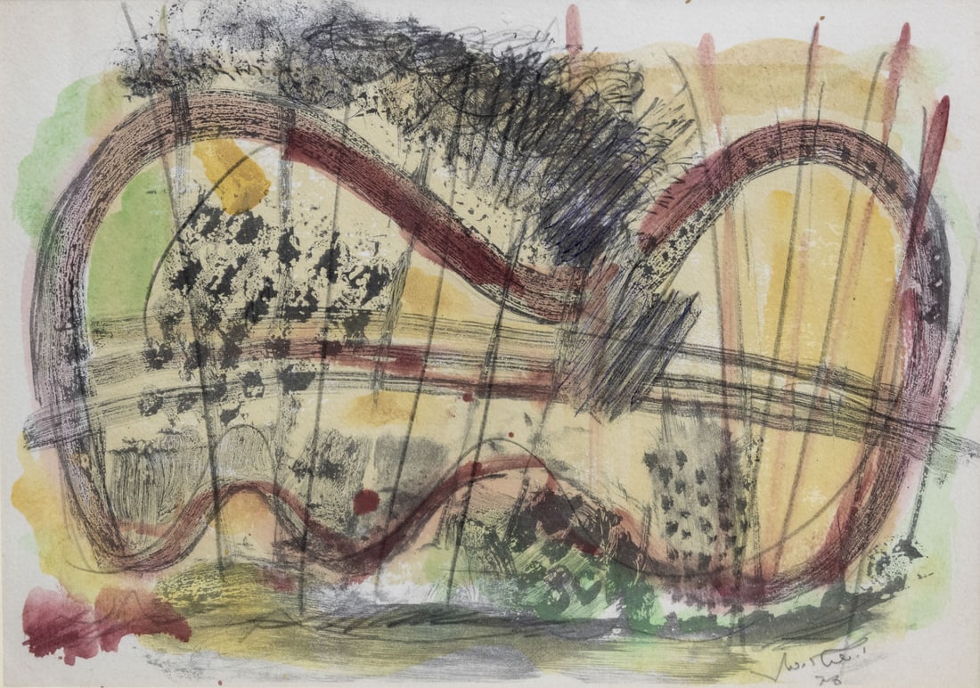 Yehezkel Streichman (1906-2001), Abstract (1 of 2)