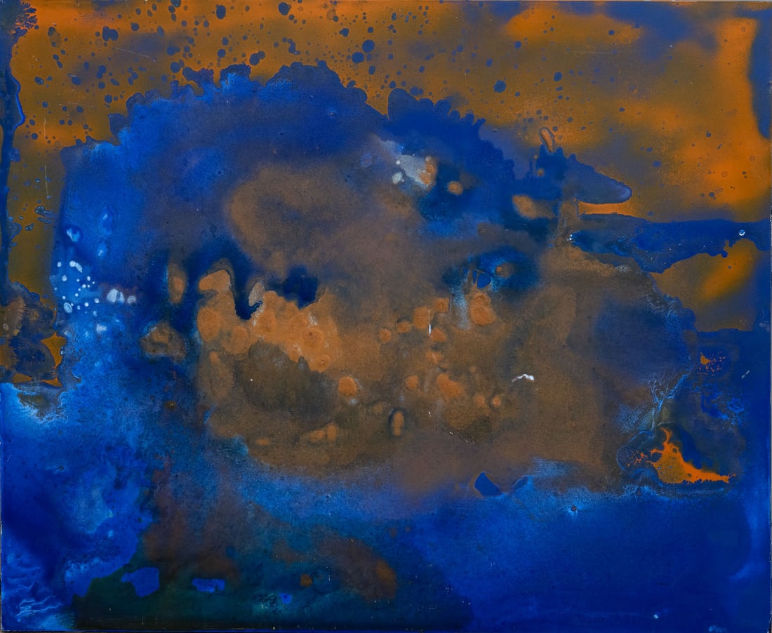 Ido Bar-El (b. 1959), Abstract: Ido Bar-El (b. 1959), Abstract Mixed media on Formica mounted on wood Signed in Hebrew and English and dated 2006 (on the reverse).