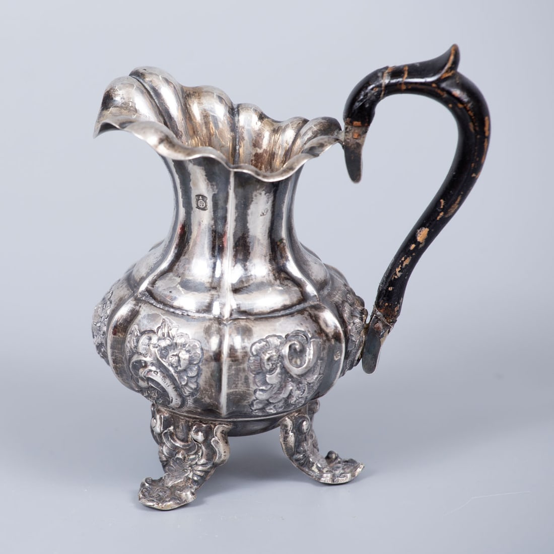 A Fine Silver Cream Jug, Austria, Alt Wien, 1850 (1 of 4)