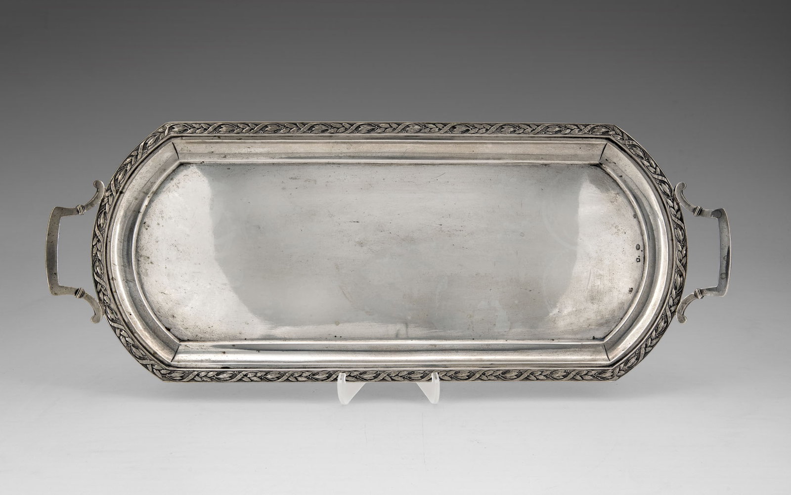 A Fine Silver Tray, Austro-Hungarian Empire, Late 19th Century (1 of 4)