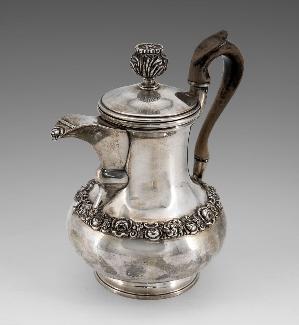 A Silver Teapot, Austria, 1832 (1 of 3)