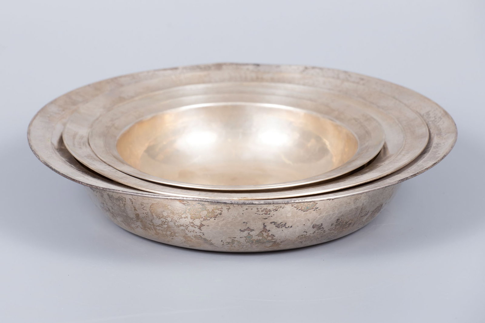 A Set of Three Silver Bowls, Germany, Late 19th Early 20th Century: A Set of Three Silver Bowls, Germany, Late 19th Early 20th Century