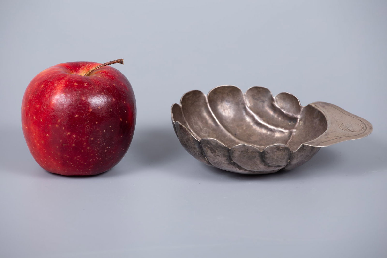 A Silver Serving Dish with hebrew inscription, Europe, Early 19th Century (1 of 4)