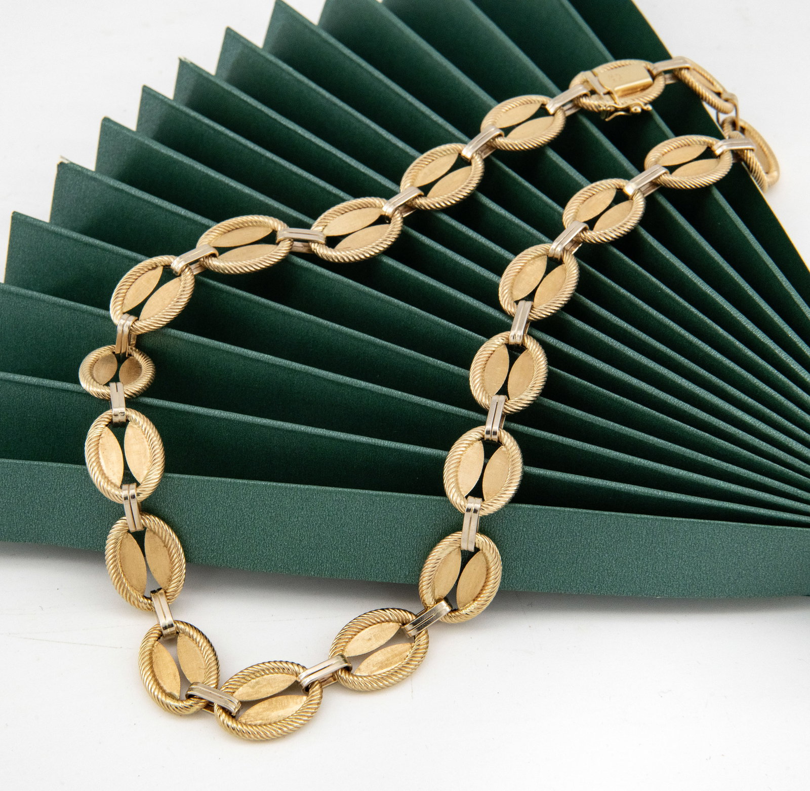 An Italian Designer 14K Yellow Gold Necklace (1 of 3)