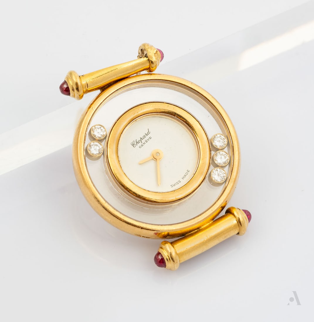 A Chopard Happy Diamonds 18K Yellow Gold Ladies' Wristwatch (1 of 2)
