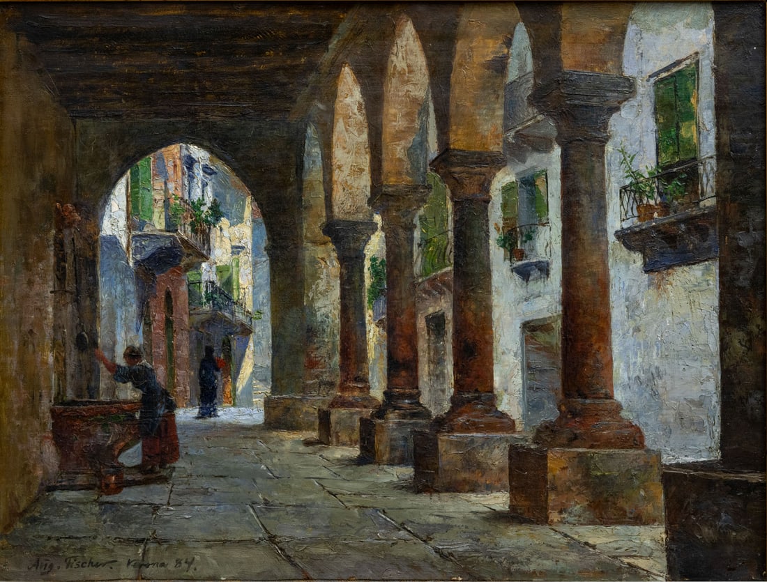 August Fischer (1854-1921), Verona (1 of 4)
