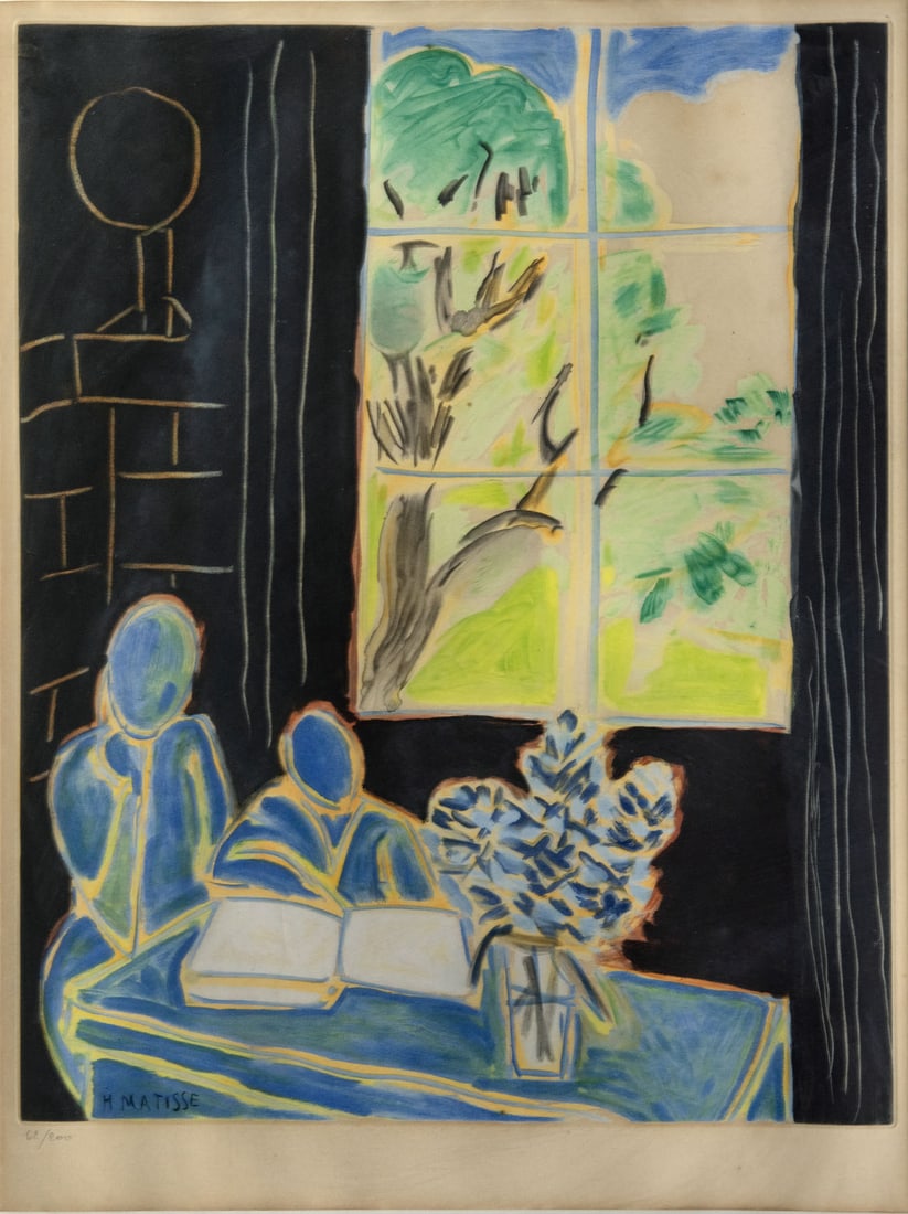Henri Matisse (1869-1954) Silence Living in Houses (1 of 2)