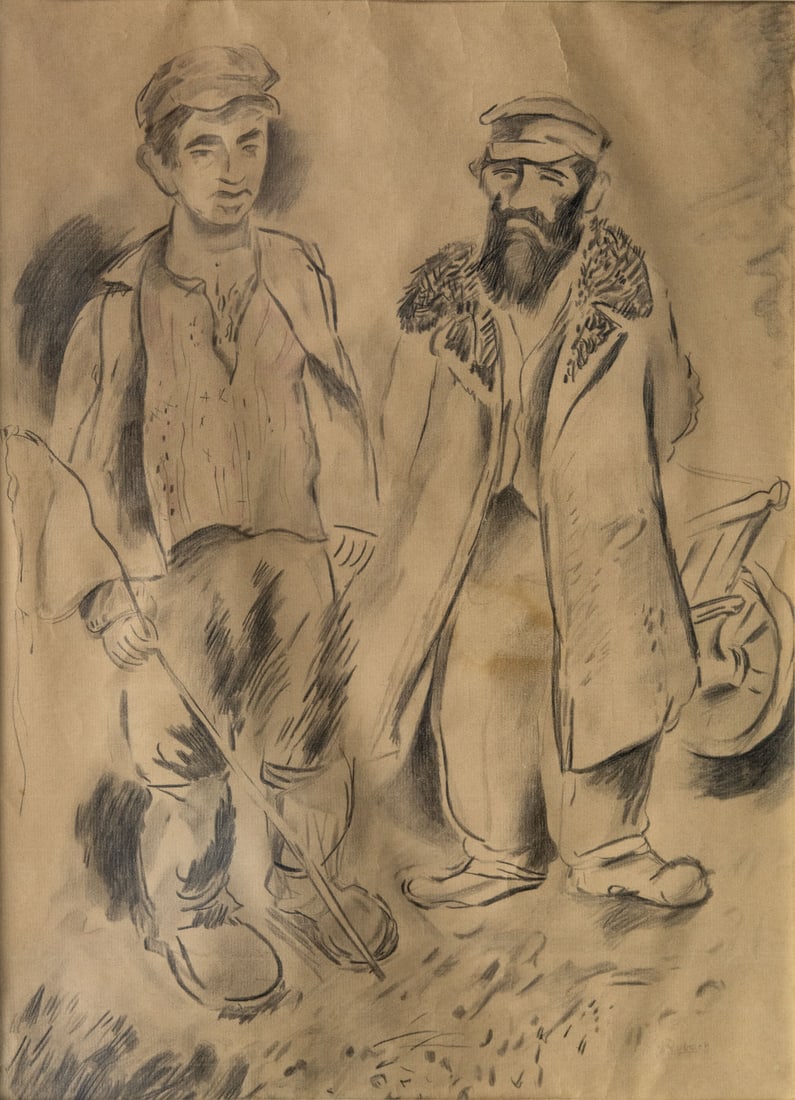 Issachar Ber Ryback (1897-1935), Figures (1 of 2)