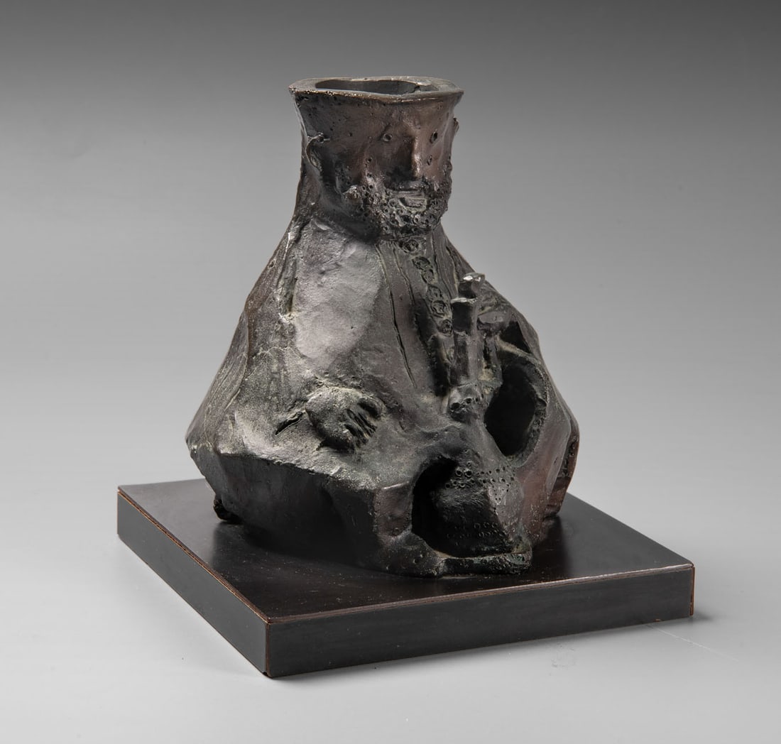 Nachum Gutman (1898-1980), The Hookah Smoker (1 of 5)