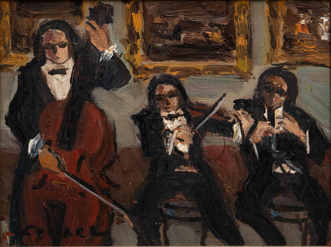 Yitzhak Frenkel Frenel (1899-1981), Trio (1 of 3)