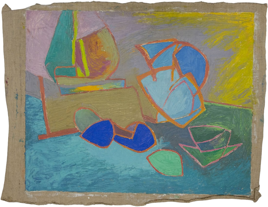 Judith Sobel (1924-2012), Abstract Composition (1 of 2)