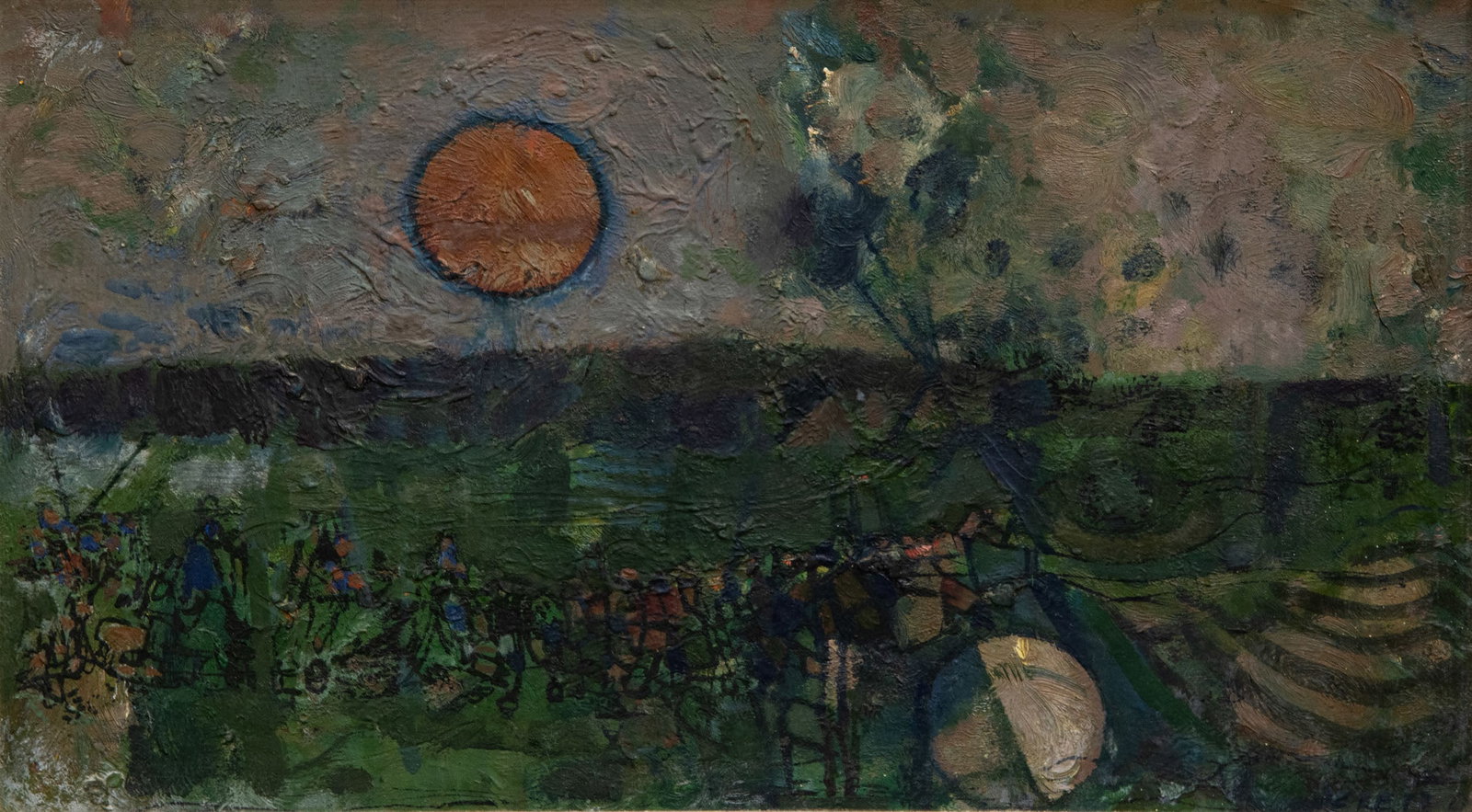 David Peretz (1906-1982), Landscape (1 of 3)