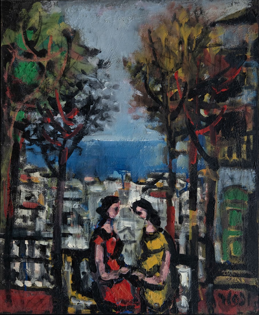 Jacob Wexler (1912-1995), Women in the Landscape (1 of 2)