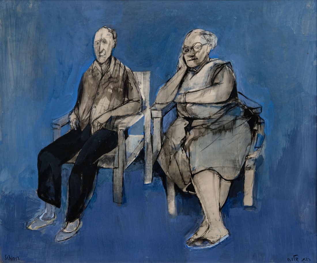 Ruth Schloss (1922-2013), Couple (1 of 2)