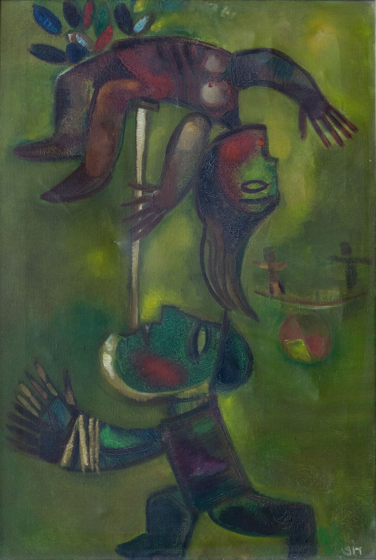 Leo Roth (1914-2002), Acrobats (1 of 2)