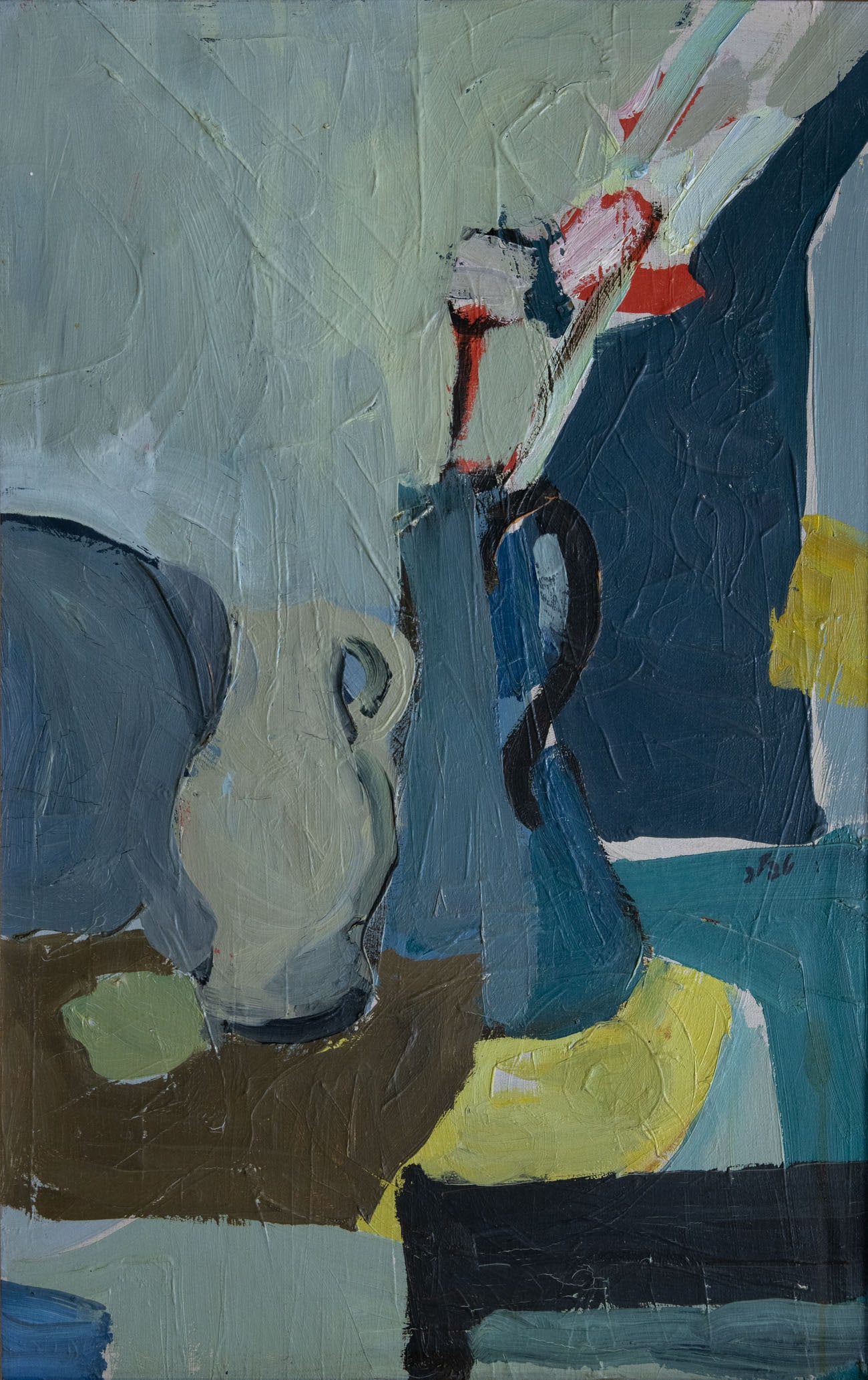 Samuel Tepler (1918-1998), Still Life with Flowers: Samuel Tepler (1918-1998), Still Life with Flowers Oil on canvas Signed (right). 60 x 40 cm Provenance: Purchased directly from the artist by the mother of the present owner.<