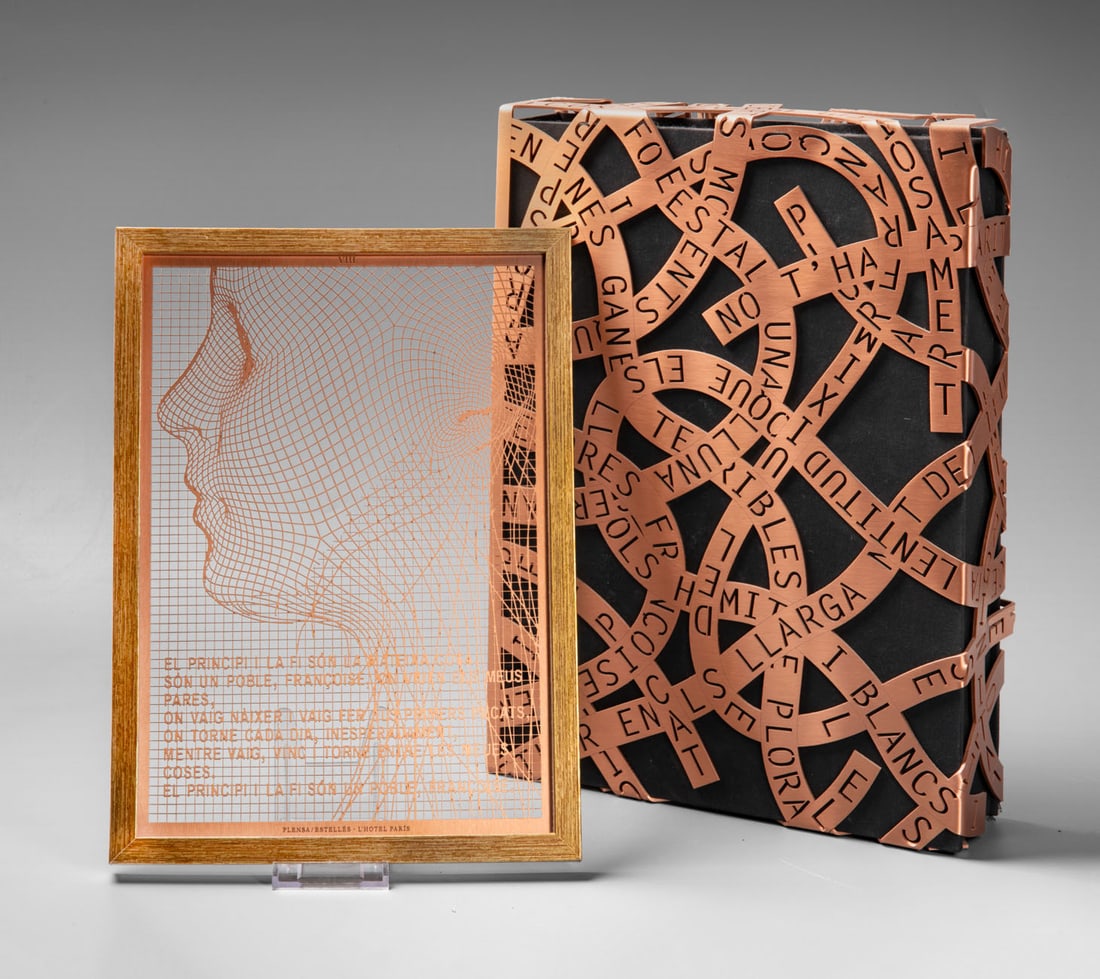 Jaume Plensa (1955), 'Estelles L'hotel Par?­s' - Artist's Book Deluxe Edition (1 of 4)