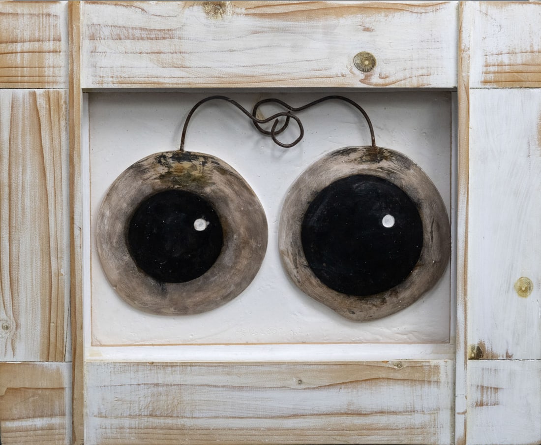 Philippe Rantzer (b. 1956), Untitled: Philippe Rantzer (b. 1956), Untitled Mixed media 45 X 55 cm Condition: For a condition report, please contact office@alma.auction. All items are sold as is, and buyers are respon