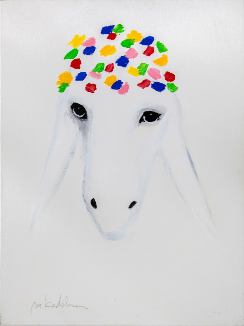 Menashe Kadishman (1932-2015), Sheep (1 of 2)