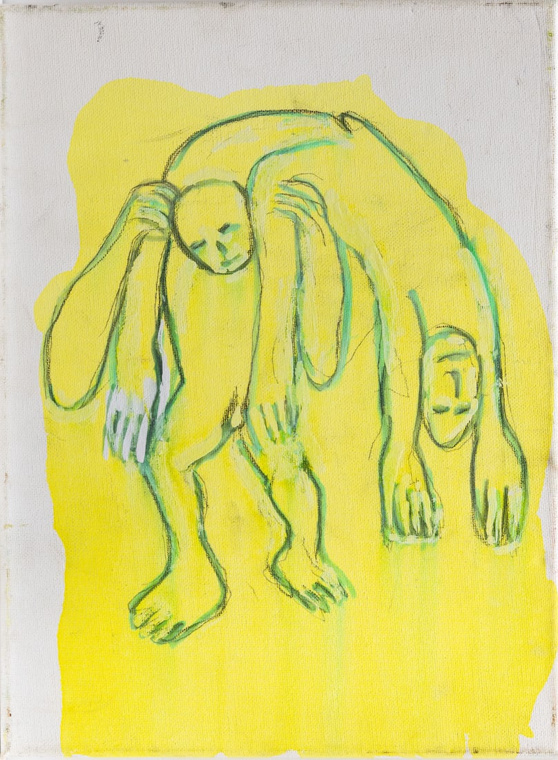 Menashe Kadishman (1932-2015), Figures (1 of 2)