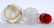 Four Piece Enameled Victorian Art Glass Items - 8