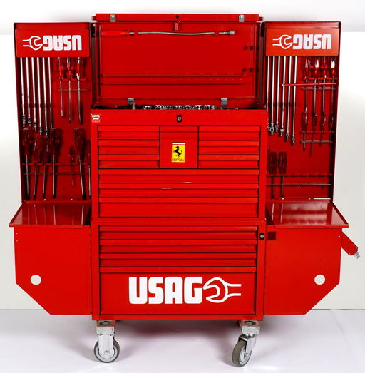 USAG for Ferrari Large Rolling Toolbox with Tools - Jun 02, 2019 ...