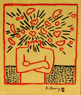Keith Haring Exploding Head May 15 2019 Capitoliumart S R L