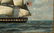 1910 Antonio Jacobsen American Frigate Painting - 5