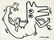 1988 attrib. Keith Haring Untitled Marker on Paper
