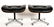 Pair Plycraft Eames Style Lounge Chairs & Ottomans - 12