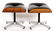 Pair Plycraft Eames Style Lounge Chairs & Ottomans - 13