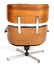 Pair Plycraft Eames Style Lounge Chairs & Ottomans - 3