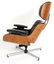 Pair Plycraft Eames Style Lounge Chairs & Ottomans - 7