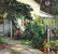 Rookwood Artist Grace Young Summer Cottage Oil/C - 4