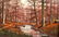 Pearl Snyder Wade Indiana Autumnal Landscape