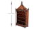 Chinese Pagoda Form Carved and Inlaid Etagere - 13