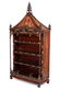 Chinese Pagoda Form Carved and Inlaid Etagere