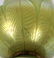 Tiffany Favrile Pulled Feather Art Glass Lamp Base - 10