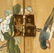Chinese Hand Painted Three Panel Floor Screen - 7