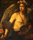 attrib. Carlo Dolci Allegorical Angel Painting