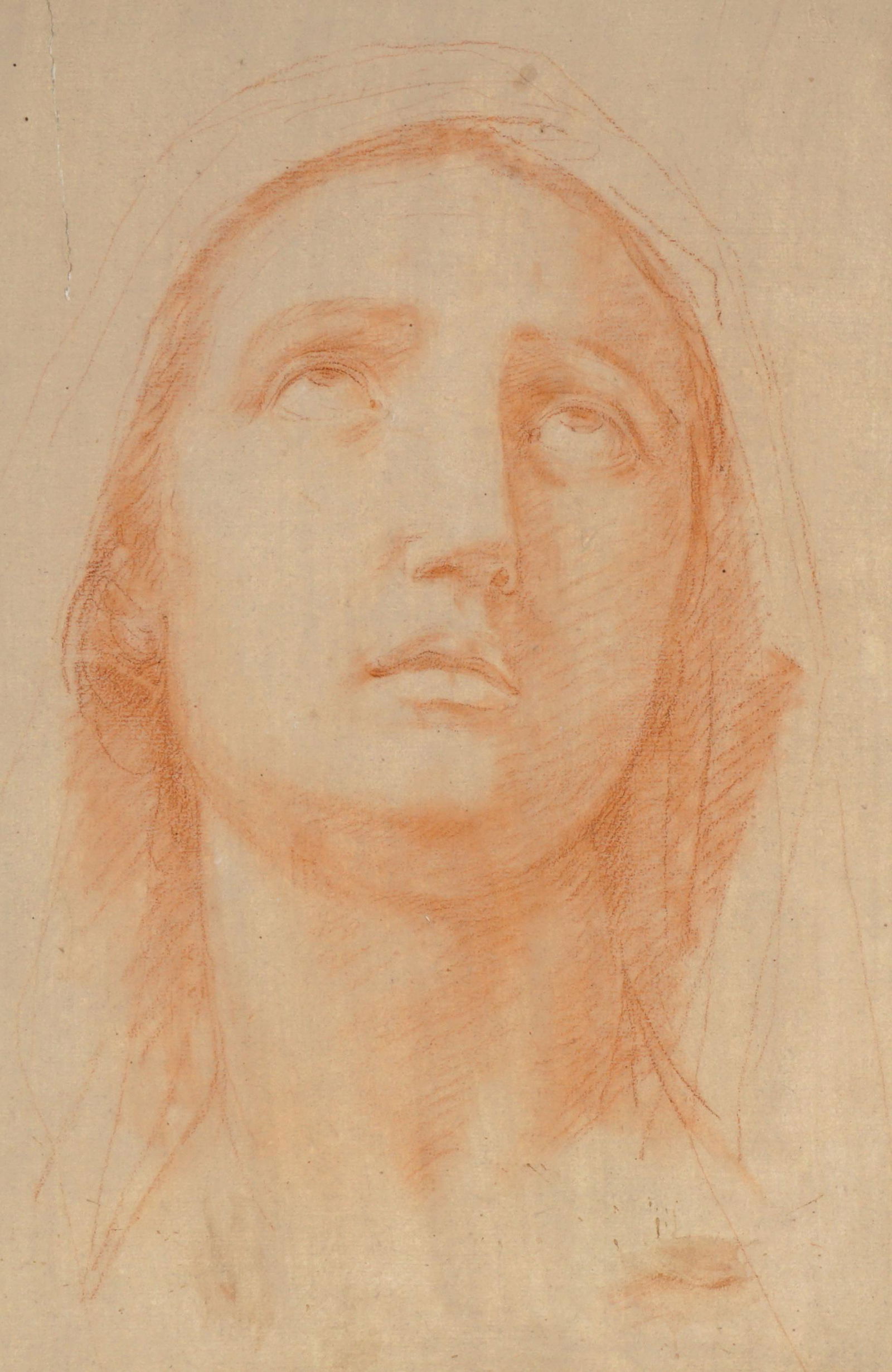 Attrib.Giacomo Zoboli Portrait of Woman Drawing (1 of 4)