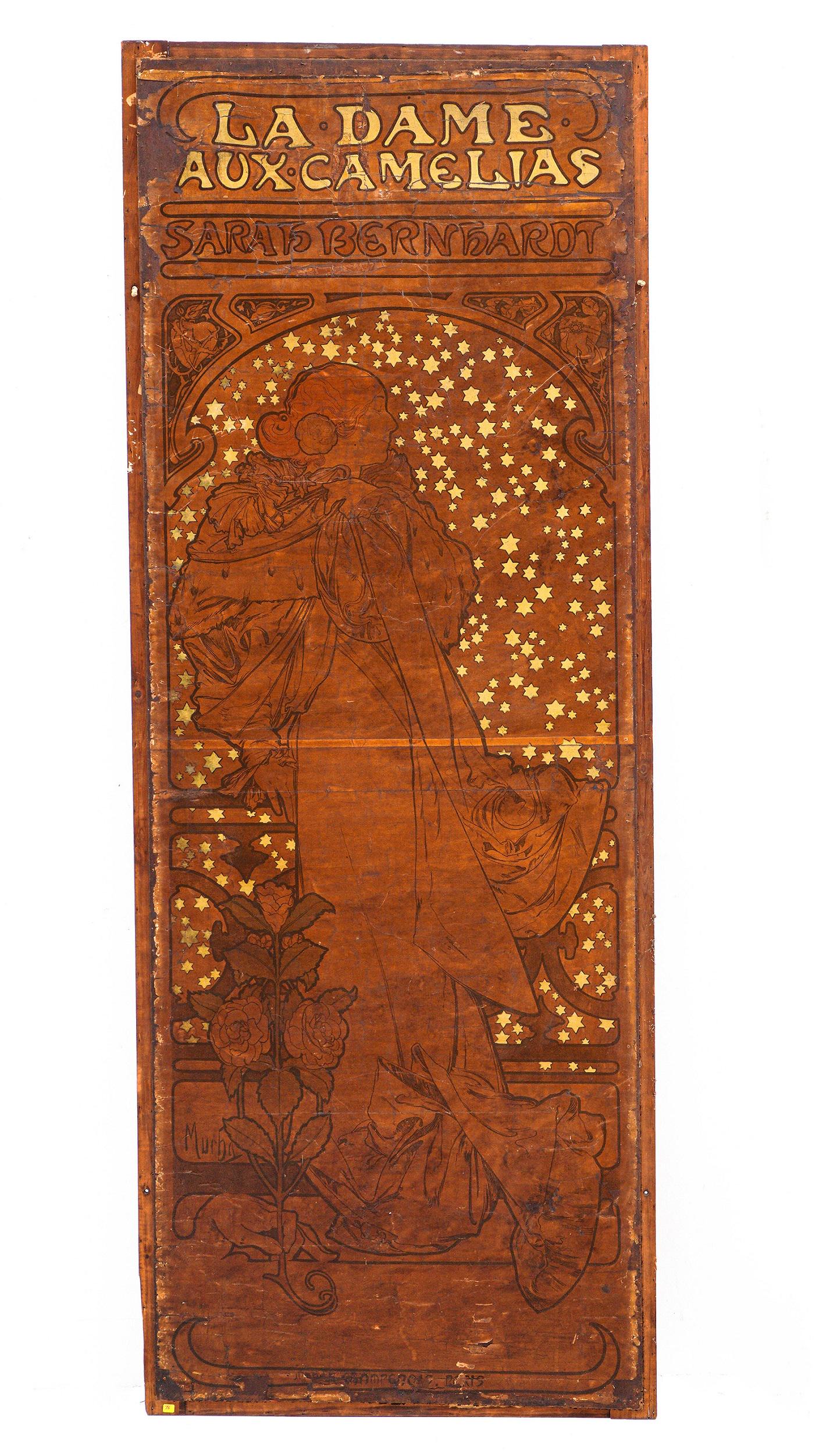 Large Alphonse Mucha La Dame Aux Camelias Poster (1 of 7)