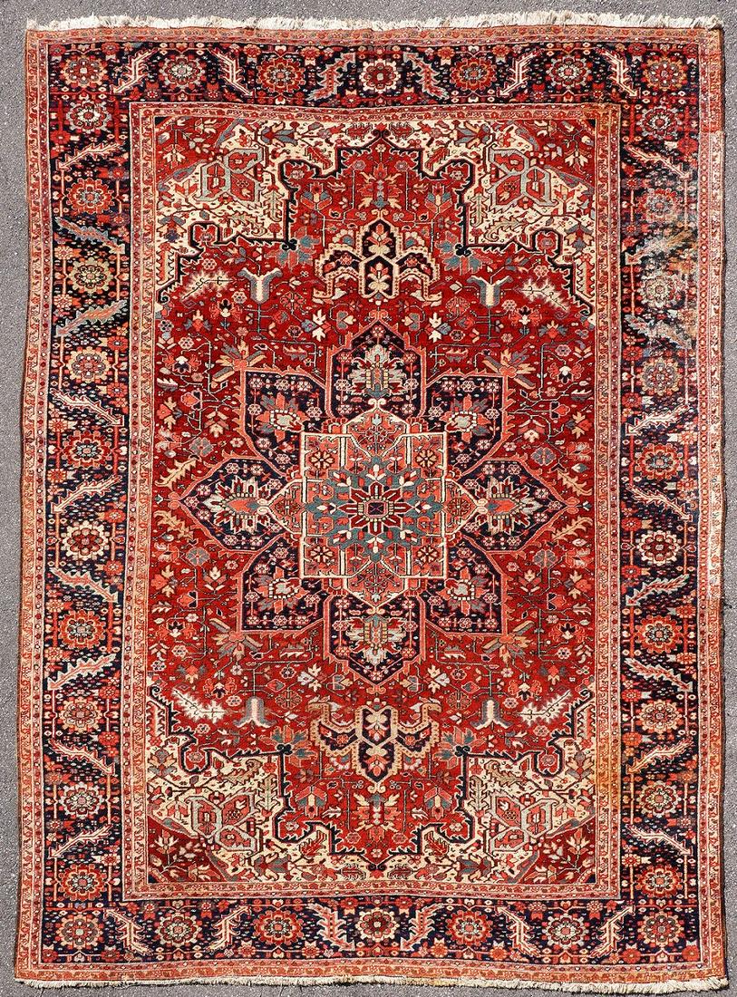 Antique Persian Heriz Rug (1 of 11)