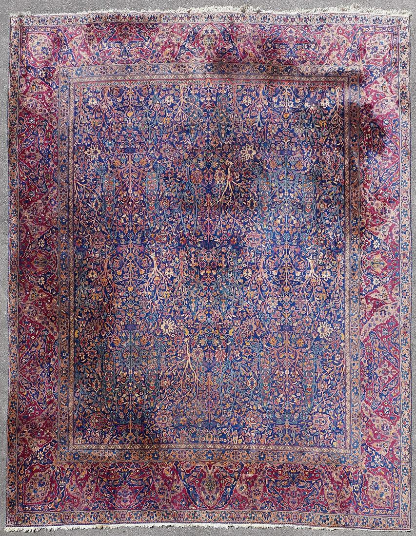 Palace Size Antique Persian Lavar Kerman Rug (1 of 13)